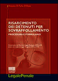 9788891607584 - Risarcimento dei detenuti per sovraffollamento. Procedura e formulario