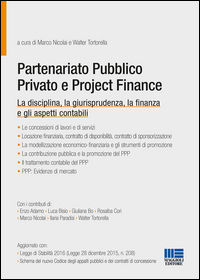9788891616005 - Partenariato pubblico privato e project finance