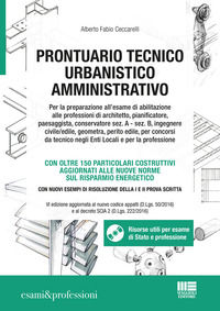 9788891621641 - Prontuario tecnico urbanistico amministrativo. Con CD-ROM