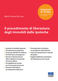 9788891623843 - Il procedimento di liberazione degli immobili dalle ipoteche