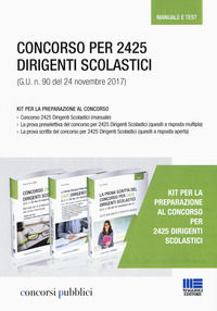9788891625861 - Kit concorso dirigente scolastico