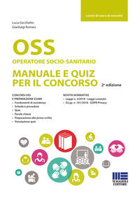 9788891635396 - OSS Operatore socio-sanitario. Manuale e quiz per il concorso