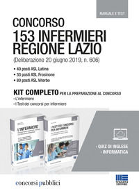 9788891637321 - Concorso 153 infermieri Regione Lazio