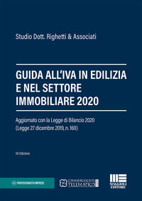 9788891640246 - Guida all'IVA in edilizia e nel settore immobiliare 2021
