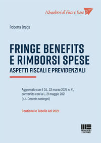 9788891652911 - Fringe benefits e rimborsi spese