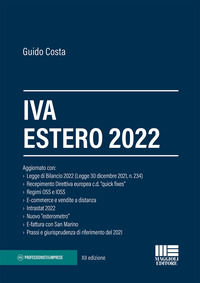 9788891657282 - IVA estero 2022