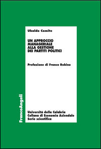 9788891750341 - Un approccio manageriale alla gestione dei partiti politici