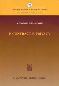 9788892102514 - E-contract e privacy