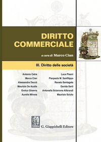 9788892109773 - Diritto commerciale. Vol. 3: Diritto delle società