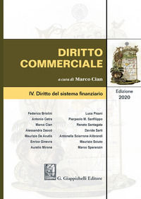 9788892109780 - Diritto commerciale. Vol. 4: Diritto del sistema finanziario