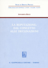9788892111103 - La reputazione: dal concetto alle declinazioni