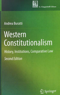 9788892116085 - Western constitutionalism. History, institutions, comparative law