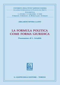9788892120594 - La formula politica come forma giuridica