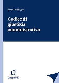 9788892123267 - Codice di giustizia amministrativa