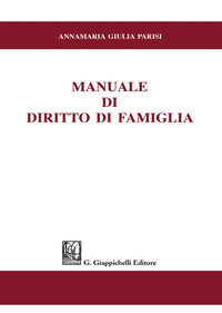 9788892132979 - Manuale di diritto di famiglia