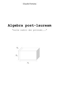 9788892374768 - Algebra post-lauream «sulle radici dei polinomi...»