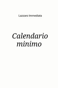 9788892391659 - Calendario minimo