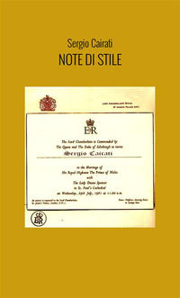 9788892598065 - Note di stile