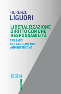 9788893910378 - Liberalizzazione diritto comune responsabilità. Tre saggi del cambiamento amministrativo