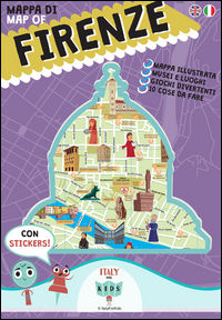 9788894055856 - Mappa di Firenze illustrata. Ediz. italiana e inglese