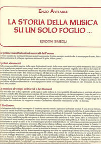 9788894217193 - La storia della musica su un solo foglio...
