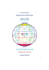 9788894462661 - Formazione nutripuntura livello 1 base. Terzo week-end. Nutrizione endocellulare