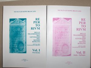 9788896520000 - Repertorium delle trasmissioni del gentilizio nel mondo romano. Sulla base della documentazione epigrafica