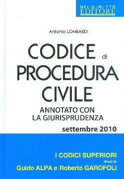 9788896814338 - Codice di procedura civile. Annotato con la giurisprudenza