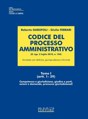 9788896814390 - Codice del processo amministrativo