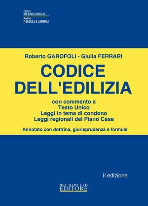 9788896814840 - Codice dell'edilizia
