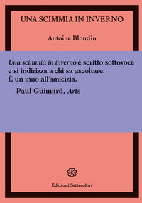 9788896986424 - Una scimmia in inverno