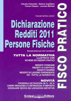 9788897170006 - Dichiarazione redditi 2011 Persone fisiche