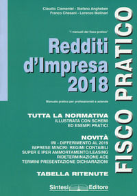9788897170464 - Redditi d'impresa 2018. Fisco pratico