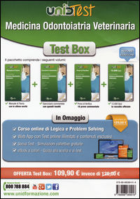 9788898089918 - Test box medicina odontoiatria veterinaria: Manuale di teoria­Eserciziario commentato­Prove di verifica­12.000 quiz. Con