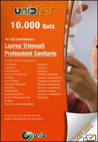 9788898089949 - 10.000 quiz per i test d'ammissione a lauree triennali professioni sanitarie. Con aggiornamento online