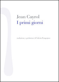 9788898112128 - I primi giorni