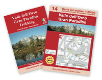 9788898520732 - Valle dell'Orco, Gran Paradiso trekking. Con cartina 1:25.000. Ediz. multilingue