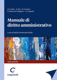 9791221102611 - Manuale di diritto amministrativo