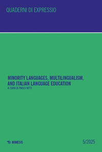 9791222326238 - Minority languages, multilingualism, and Italian language education. Ediz. bilingue. Vol. 5