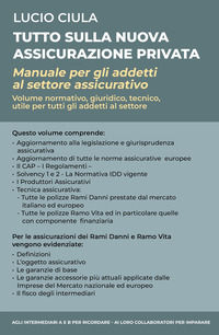9791222802367 - Tutto sulla nuova assicurazione privata. Manuale per gli addetti al settore assicurativo