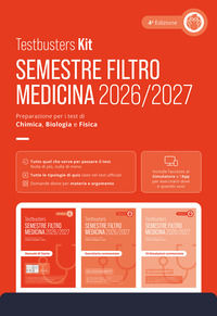 Testbusters. Kit semestre filtro 2026/2027. Con software di simulazione