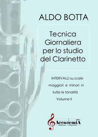9791280167538 - Tecnica giornaliera per lo studio del clarinetto. Intervalli su scale maggiori e minori in tutte le tonalità. Ediz. a sp