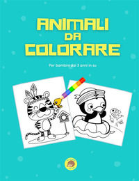 9791280509178 - Animali da colorare. Ediz. illustrata