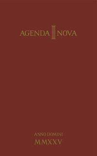 9791281269255 - Agenda nova 2025. Anno domini MMXXV
