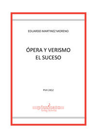 9791281623224 - Ópera y verismo. El suceso
